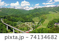 初夏の栂池高原と北アルプス 74134682