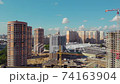 Modern Saint Petersburg from a birds eye view 74163904