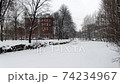 smolenka river in saint petersburg in winter, various angles Size: 3840x2160 Frame rate: 25 fps Color mode: natural 74234967