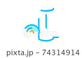 paper napkin roll Icon Animation 74314914