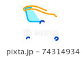 bath on wheels Icon Animation 74314934