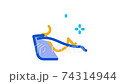 child bathing Icon Animation 74314944