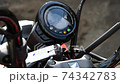 バイク エンジン始動 74342783
