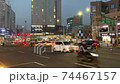Road scenery of Seoul National University Station, Korea 74467157