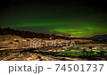 Northern lights in Thyngvellir National Park, Iceland 74501737