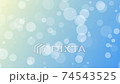 浮光的背景抽象粒子氣泡 74543525