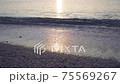The beach of Yasuda, which is rich in nature in the northern part of the main island of Okinawa. For the background. 75569267