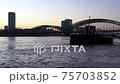 Flood on Rhine river, Cologne, Germany Flood on Rhine river, Cologne, Germany 75703852