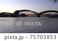 Flood on Rhine river, Cologne, Germany Flood on Rhine river, Cologne, Germany 75703853