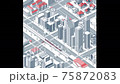 Isometric City Traffic Animation 75872083