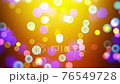金色霓虹燈圖像背景。循環視頻 76549728