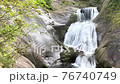 Sankai Falls in Komata Gorge, Kitaakita City, Akita Prefecture 76740749