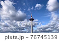 京都タワーと青空 76745139