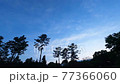 Western sky time lapse after sunset 77366060