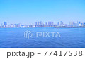 [4K recording, no audio] Tokyo cityscape Harumi-Toyosu bay area landscape [fix / 15sec] 77417538