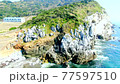 Toba City, Mie Prefecture "Kamishima / Karst Topography" 77597510