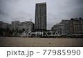 Rio de Janeiro, Brasil-  February 28, 2020:  on the beach of Copacabana 77985990