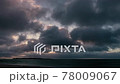 A time lapse of the flow of clouds taken at Ifu Beach in Kumejima, Okinawa. The light of the falling sun is beautiful. 78009067
