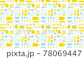 廚房工具圖案背景循環 78069447