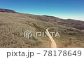 Flying over Utah Mountain Road U.S. route 12  78178649