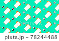 animated seamless pattern with soccer player t shirt and balls. Sports uniform of fotball player. Ornament for background decoration. Design element. Looped video 78244488