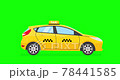Flat design animation of a moving car. 78441585