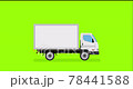 Flat design animation of a moving car. 78441588