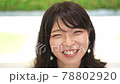 Smile woman up 78802920
