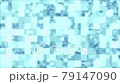 Blue mosaic pattern animation background 79147090