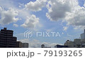 Time lapse. Blue sky. The movement of clouds. Japanese landscape. 79193265