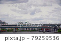 A car running on the highway. Time lapse. Japanese landscape. 79259536