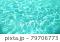 Turquoise water of the ocean. 79706773