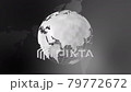 Monotone digital network image black background animation 79772672