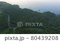 Morning of the Three Holy Mountains "Kinkasan" off the Oshika Peninsula in Ishinomaki City Morning of the Three Holy Mountains "Kinkasan" off the Oshika Peninsula in Ishinomaki City 80439208