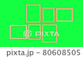 Frame border in any compositions. 80608505