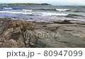 Scenic view of coastline at Crescent Beach State Park in Cape Elizabeth, Maine 80947099