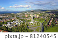 Tyholt TV Tower aerial view, Trondheim 81240545