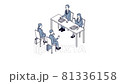 Isometrics of male and female students undergoing group interviews and company interviewers 81336158