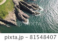 福井觀光景點越前海岸東尋坊岩石天空景觀 81548407