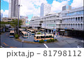 千里中央のバスターミナル　タイムラプス 81798112