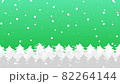 Animated gradient background pattern with snow falling in the forest 82264144