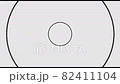 さまざまな形の円が交差してくっつくエンドレス動画 82411104