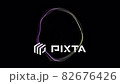 The moving line color ring in 4K. 82676426