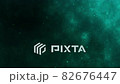 The sparking green color background in 4K. 82676447