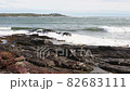 Scenic view of coastline at Crescent Beach State Park in Cape Elizabeth, Maine 82683111