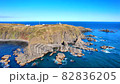 Hokkaido Cape Erimo Drone 4K aerial view (6) 82836205