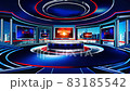 3D rendering background is perfect for any type of news or information presentation. The background features a stylish and clean layout  83185542