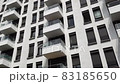 Modern apartment building facade, residential real estate 83185650