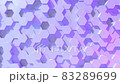 Abstract hexagon geometric loop animation - Seamless loop 83289699