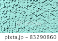 Abstract hexagon geometric loop animation - Seamless loop 83290860
